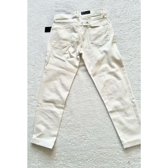 Lauren Ralph Lauren Womens Comfort Stretch Relaxed Eyelet Jeans Size 0 White - Picture 6 of 8